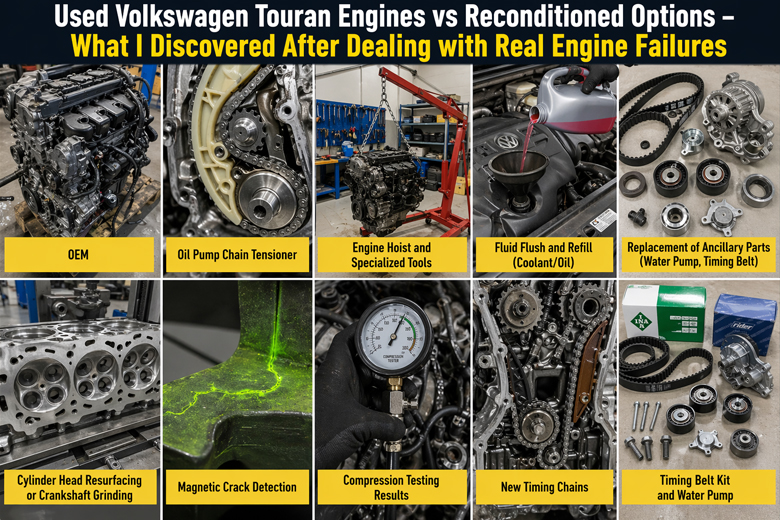 Used Volkswagen Touran Engine